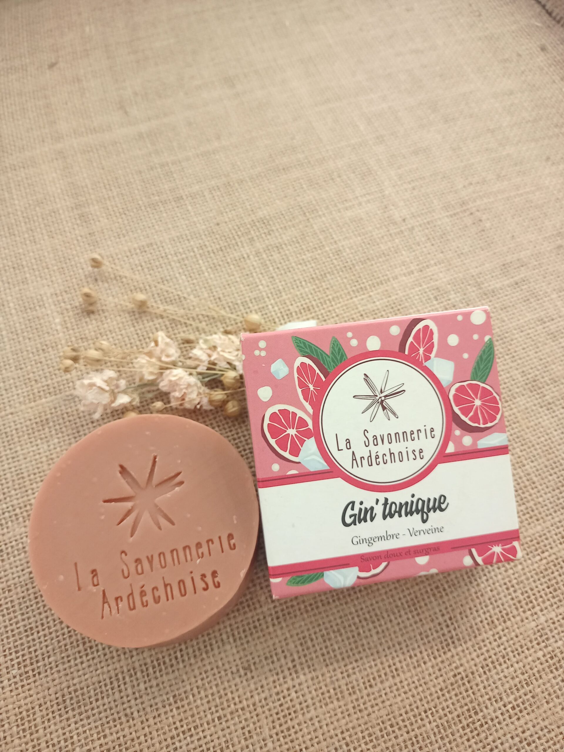 Gin tonic savon naturel