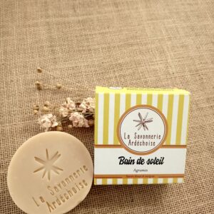 bain de soleil savon naturel